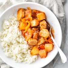 Instant Pot Sweet Ginger BBQ Chicken Meal Prep-image