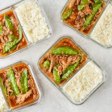 Instant Pot Honey Garlic Chicken Meal Prep Bowls-image